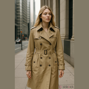 Vintage trench coat Imperial By Haggar Tan Double Breasted Trenchcoat